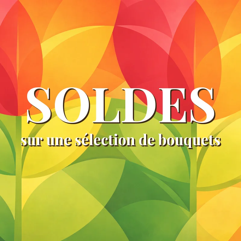 Vente de fleurs - bouquets à prix réduit
