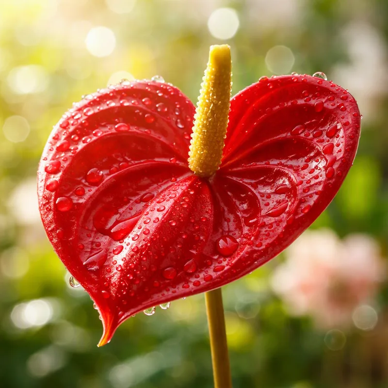 Anthurium (fleur flamant) - classique