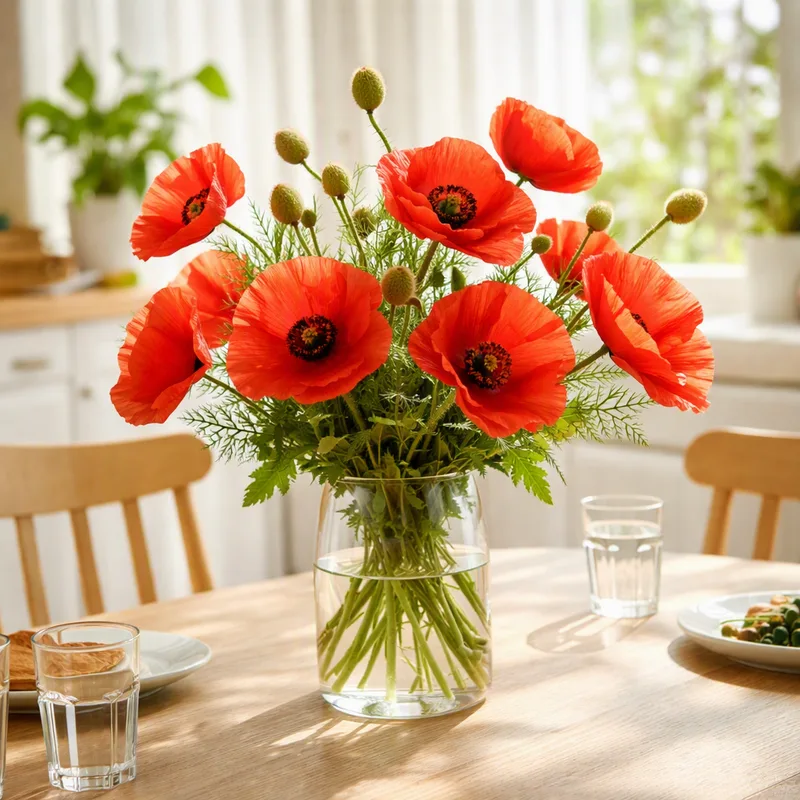 Coquelicot - rouge - image 2