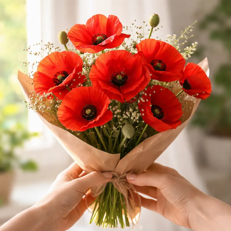 Coquelicot - rouge - image 3