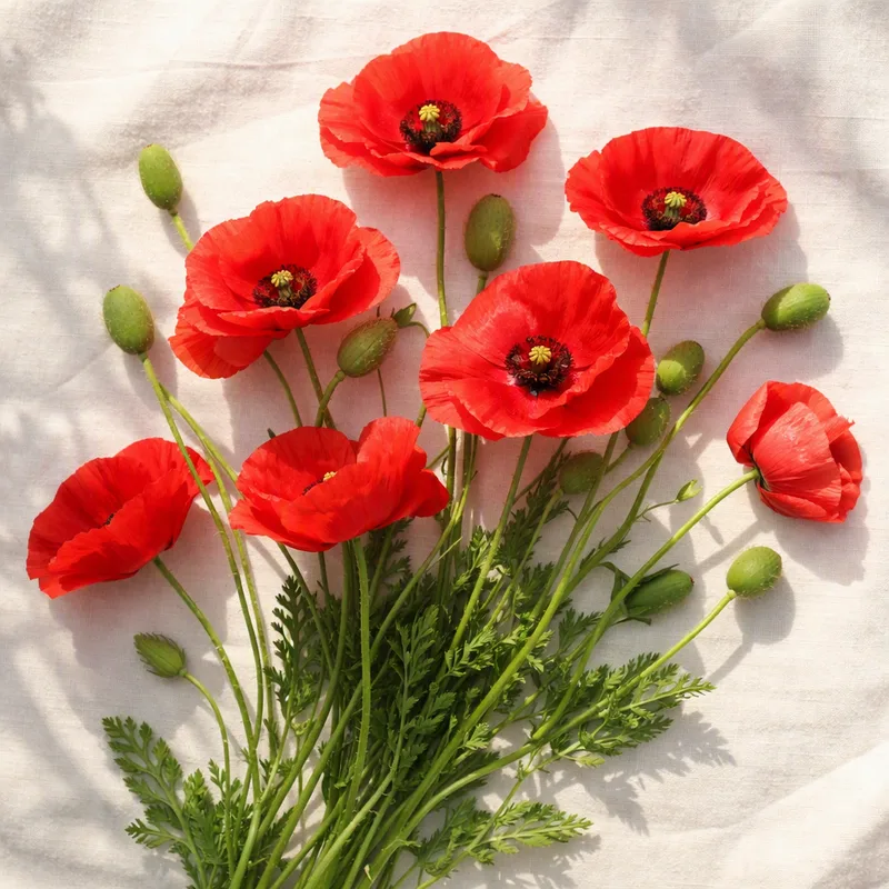 Coquelicot - rouge - image 4