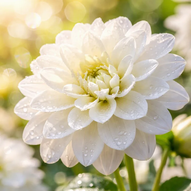 Dahlia - blanc