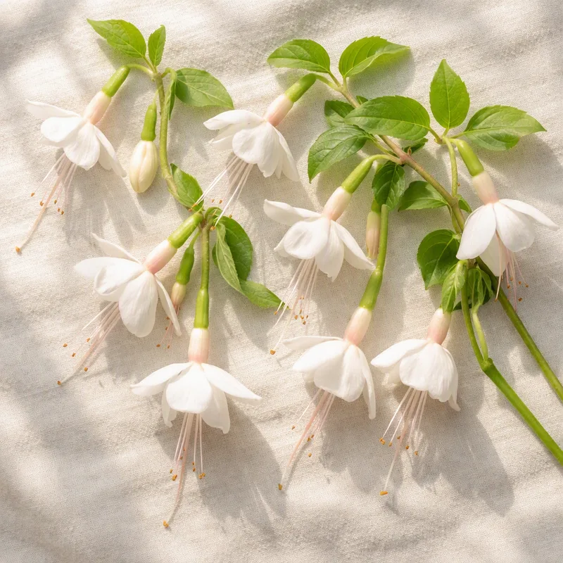 Fuchsia - blanc - image 4