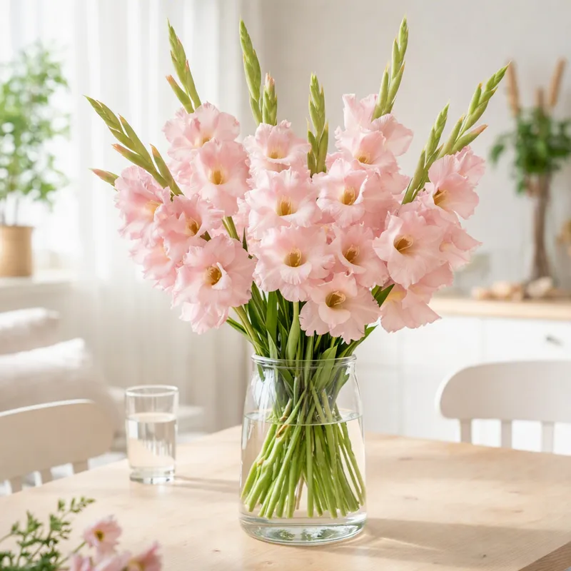 Glaïeul - rose - image 2