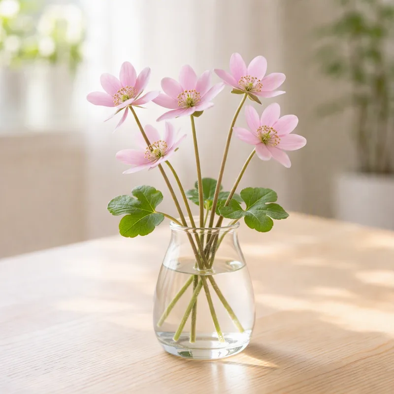 Hépatique - rose - image 2