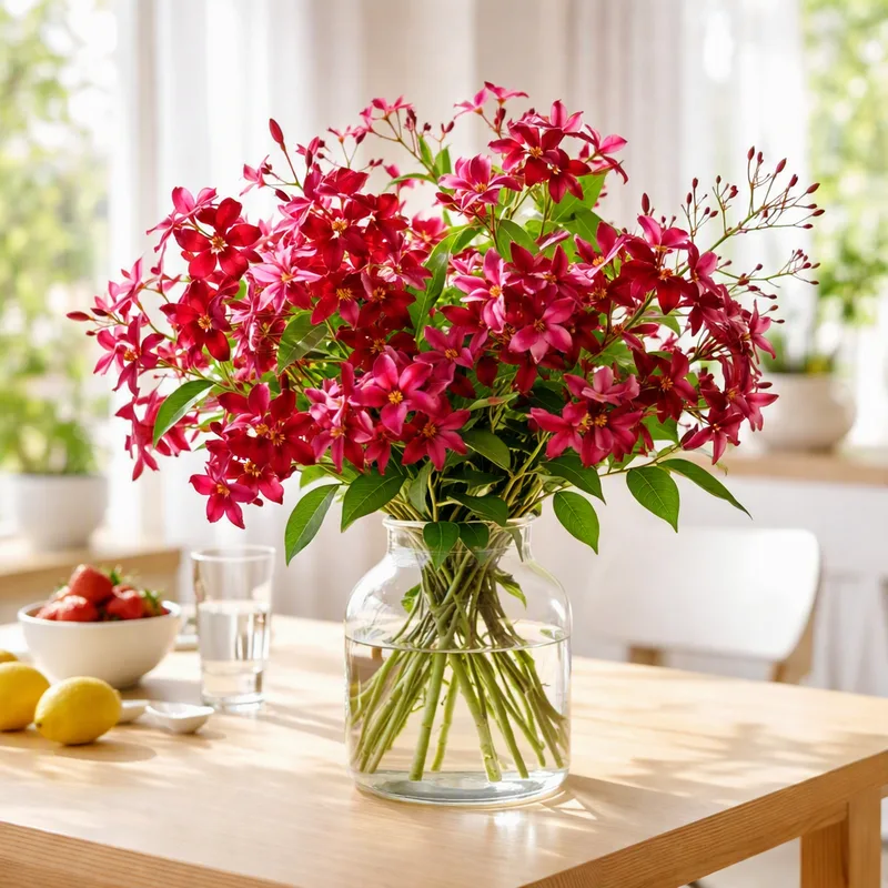 Jasmin - rouge - image 2
