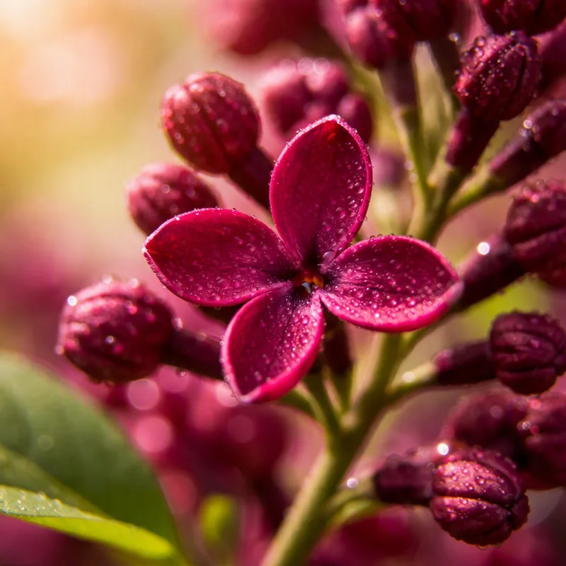 Lilas - rouge