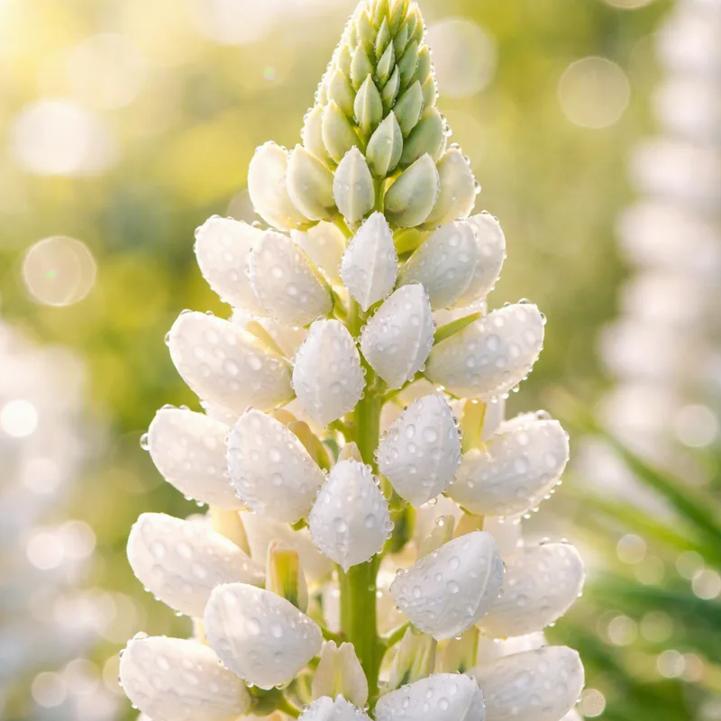 Lupin - blanc