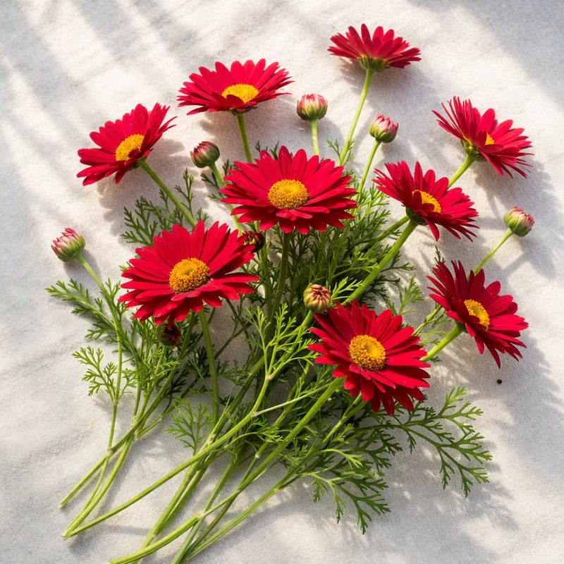 Marguerite - rouge - image 4