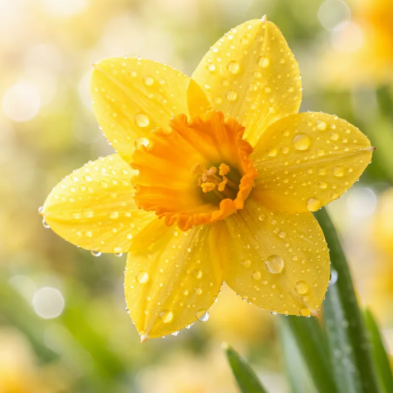 Narcisse - première fleur du printemps