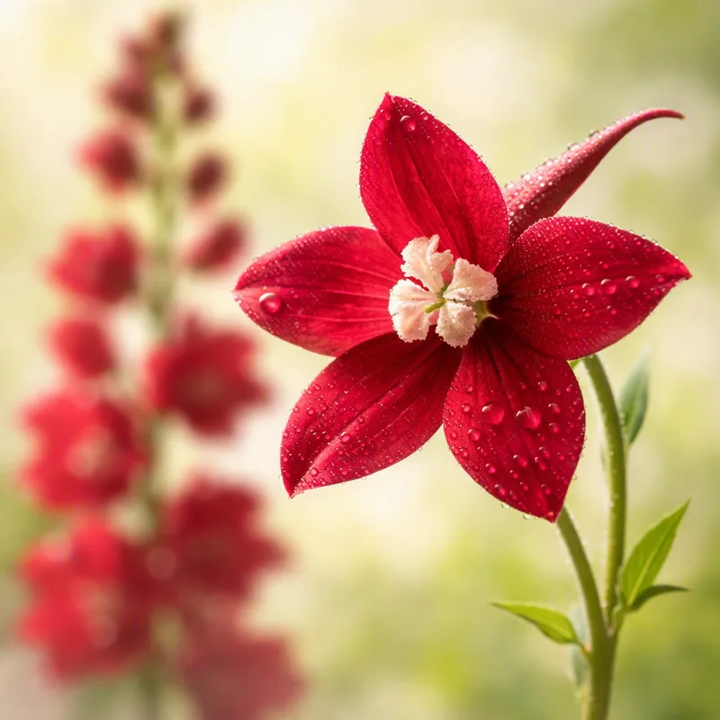 Pied d'alouette - rouge