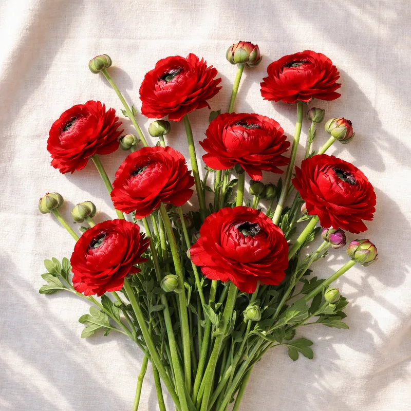 Renoncule - rouge - image 4