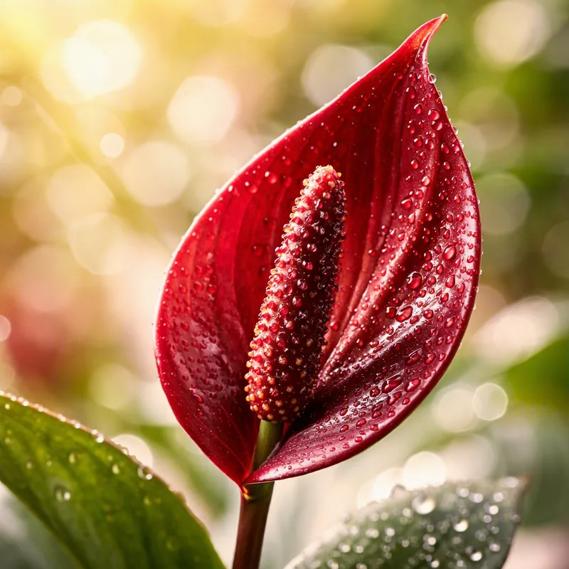 Spathiphyllum - rouge