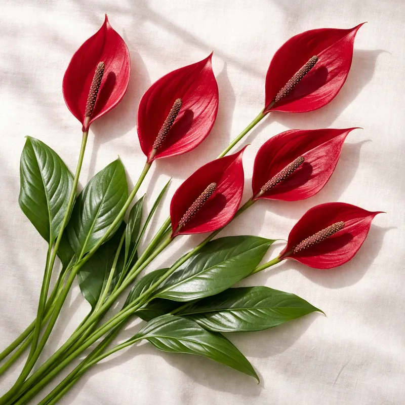 Spathiphyllum - rouge - image 4